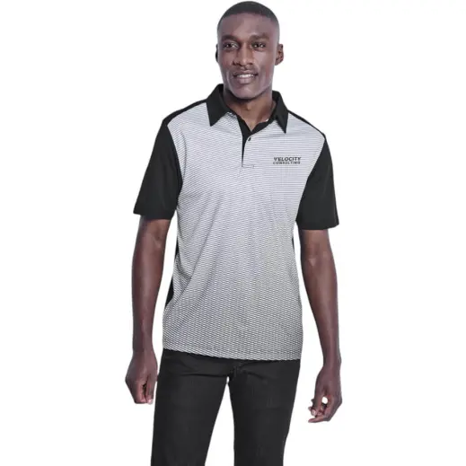 Mens Masters Golf Shirt Black Main